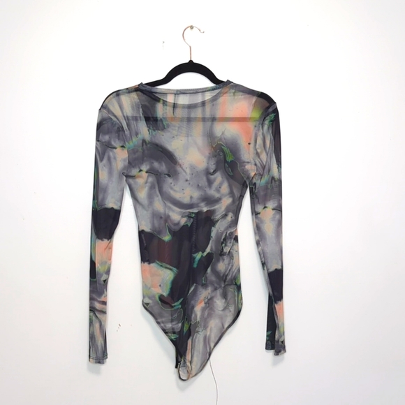 ✨NWOT Zara Tulle Bodysuit ✨ - Picture 2 of 5